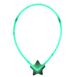 Naszyjnik fluorescencyjny glow stick