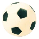 Piłka 90 mm football biało-czarna