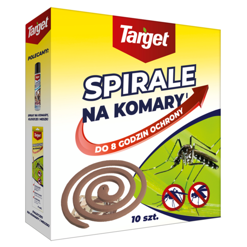 Spirale na komary 10 sztuk Target