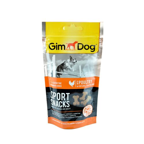 Kosteczki Gimdog Sport dla psa z kurczakiem 60 g