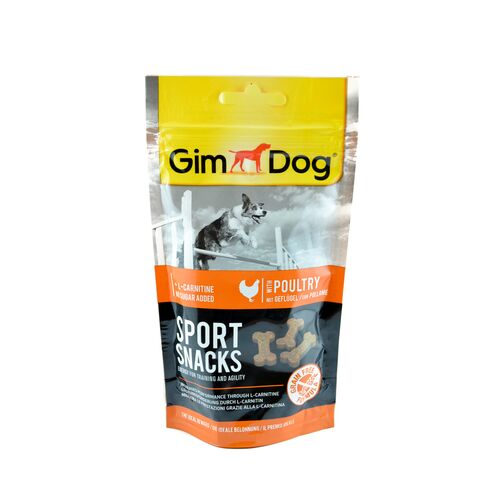 Kosteczki Gimdog Sport dla psa z kurczakiem 60 g Gimborn