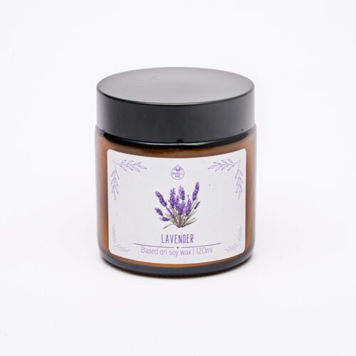 Świeca zapachowa Lavender 120 ml
