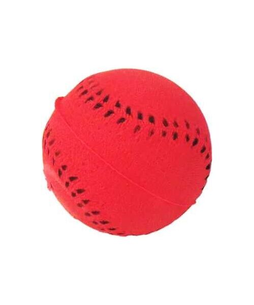 Piłka 40 mm baseball czerwona