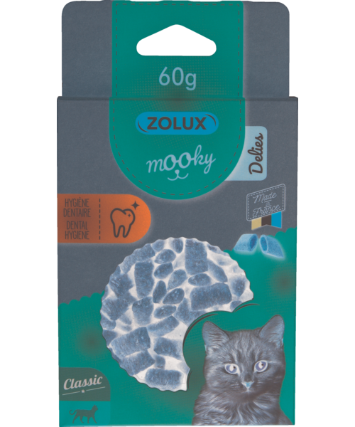 Przysmak MOOKY DELIES dla kota - Higiena jamy ustnej 60 g ZOLUX