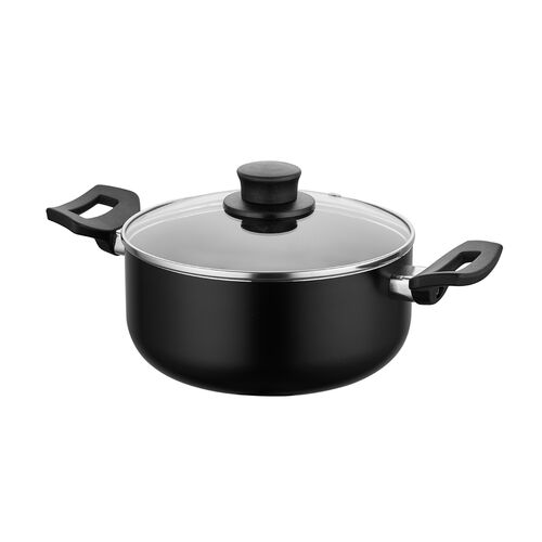 Garnek aluminiowy Calina z pokrywką 22 cm 3,3 l