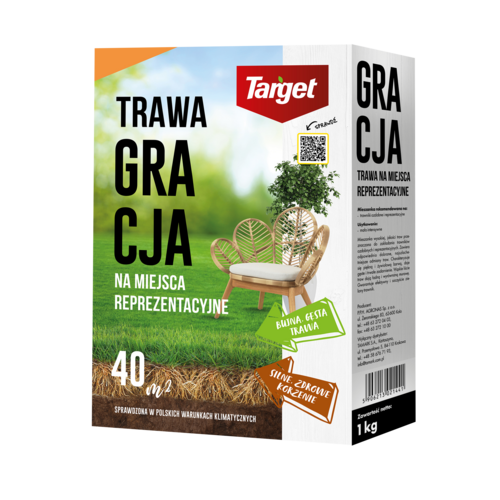 Trawa Gracja na miejsca reprezentacyjne 1 kg Target