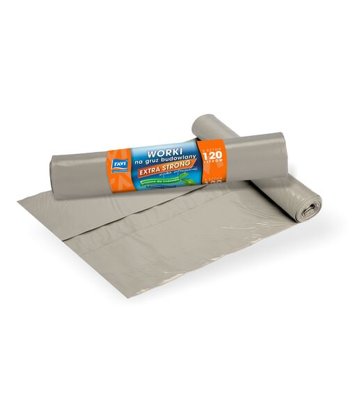 Worek na gruz Extra Strong 120 l - 5 sztuk Ravi