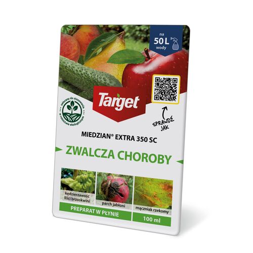 Środek grzybobójczy miedzian extra 350SC drzewa i krzewy owocowe, warzywa 100 ml