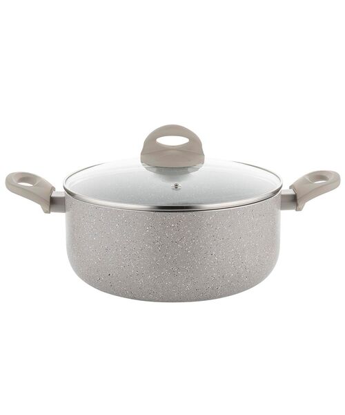 Garnek aluminiowy Sandy z pokrywką 28 cm 7 l