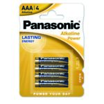 Bateria alkaliczna Alkaline LR3/4BP AAA 4 sztuki Panasonic