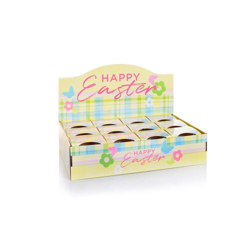 Świeca zapachowa w szkle Happy Easter 115 g 12 szt. mix wzorów