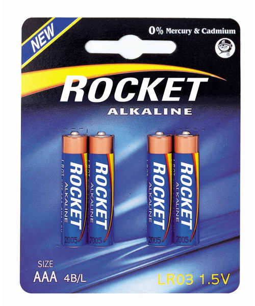Bateria ROCKET LR03 4 sztuki