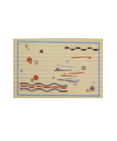 Mata piankowa abstract 50 x 80 cm multicolor