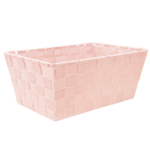 Koszyk Modena 30 x 20 x 13 cm 2 l jasnoróżowy Sepio