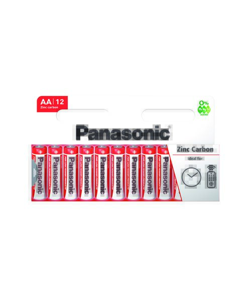 Bateria cynkowo węglowa R6/12BP AA 12 sztuk Panasonic