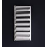 Grzejnik łazienkowy Irys 50 x 77,6 cm biały 9016 błyszczący 1, 4, 5, 8 ENIX