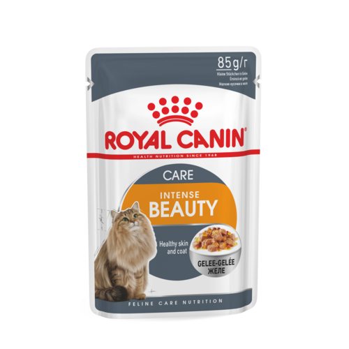 Karma dla kotów INTENSE BEAUTY JELLY 85 g ROYAL CANIN