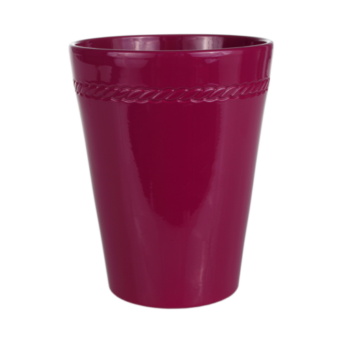 Osłonka ceramiczna storczyk nikene róż 13 cm CERMAX