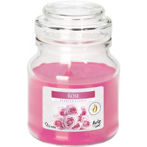 Świeca zapachowa w szkle SND71 róża Bispol