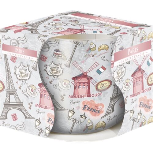 Świeca zapachowa w szkle SN71 Paryż Bispol