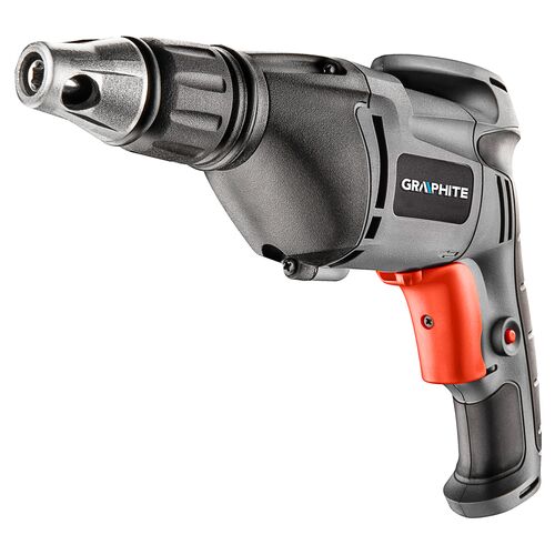 Wiertarko - wkrętarka 520 W, obroty 0 - 4500 min, walizka GRAPHITE