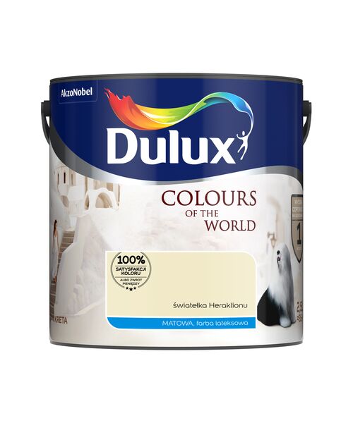 Farba lateksowa Dulux Kolory Świata Światełka Heraklionu 2,5 l