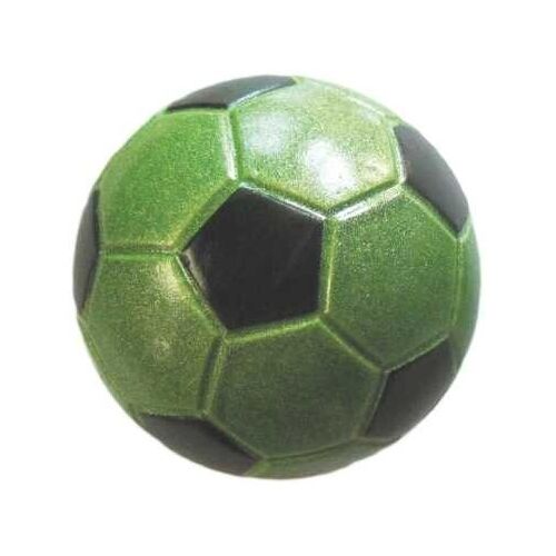 Piłka 72 mm football zielona brokat
