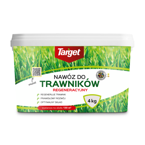 Nawóz granulowany do trawników regeneracyjny 4 kg Target