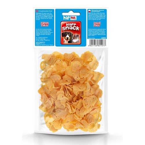 Łosoś płatki 100 g GM99 Happet