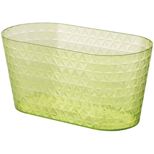 Osłonka do storczyków Diament Petit limonka