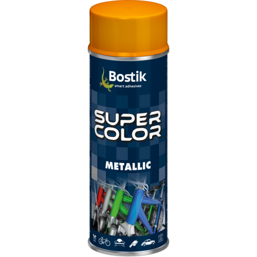 Lakier w aerozolu metalic 400 ml złoty