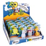 Brelok LED zwierzątka zoo mix