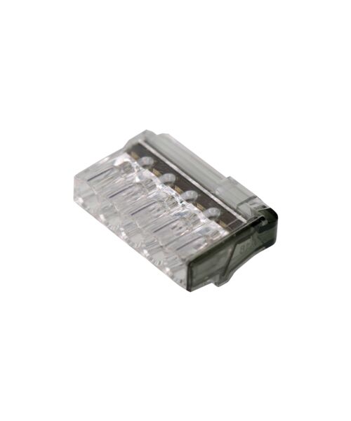 Złączka samozaciskowa 5-krotna bezgwintowa 2,5 mm² 5 sztuk Duwi