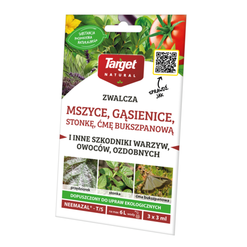 Środek na szkodniki warzyw, owoców i roślin ozdobnych 3 x 3 ml Target