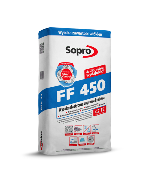 Zaprawa klejowa FF 450 25 kg Sopro