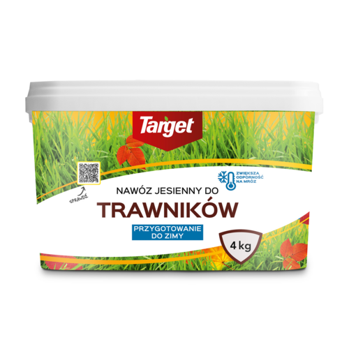 Nawóz granulowany do trawników jesienny 4 kg Target