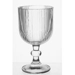 Szklanka na stopce Selena 370 ml transparentna