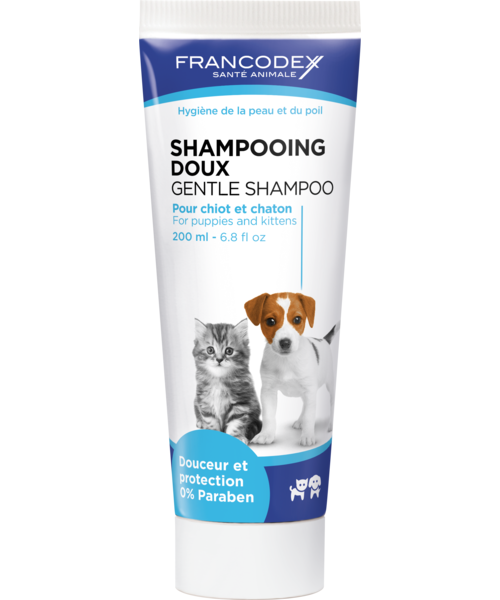 Łagodny szampon dla kociąt i szczeniaków 200 ml