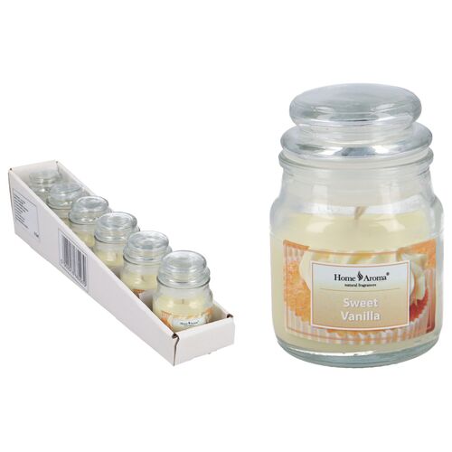 Świeca zapachowa w szkle waniliowy