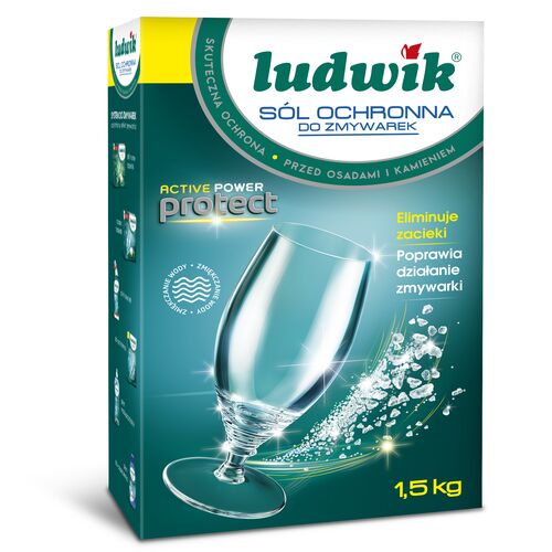 Sól ochronna do zmywarek 1,5 kg LUDWIK