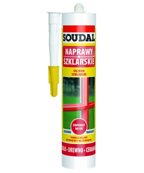 Silikon szklarski bezbarwny 300 ml