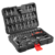 Klucze nasadowych 1/4" zestaw 49 sztuk 38D570 Top Tools