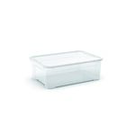Pojemnik z przykrywką T box transparentny 32 l