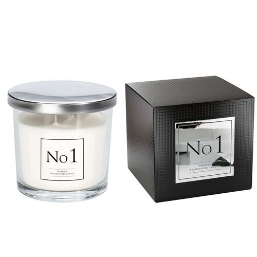 Świeca zapachowa w szkle SNP100-001 no 1 BISPOL