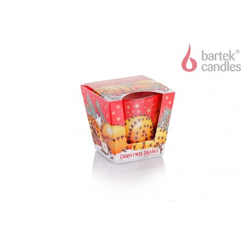 Świeca zapachowa w szkle 115g Christmas orange with cloves