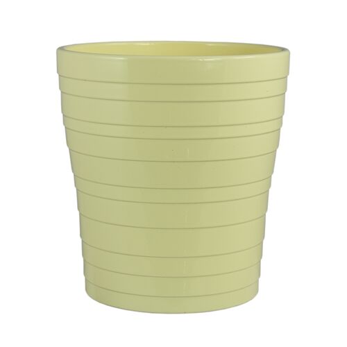 Osłonka do storczyka ST 9057 13 cm pastel żółta