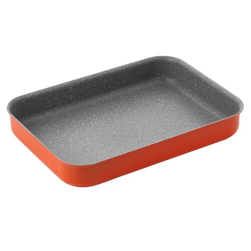 Brytfanna aluminiowa prostokątna Chili 25 x 35 cm czerwony