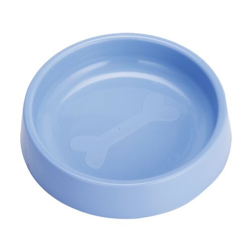 Miska dla psa kota plastikowa 0,2 l niebieska