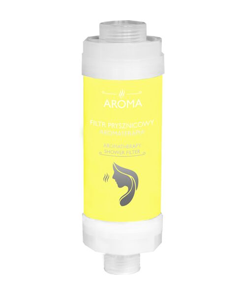 Filtr prysznicowy AROMA z ekstraktem witaminowym. Zapach LEMON