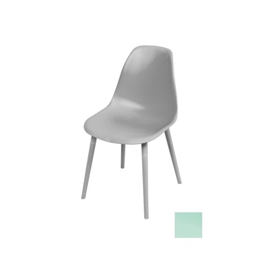 Krzesło plastikowe jasny szary